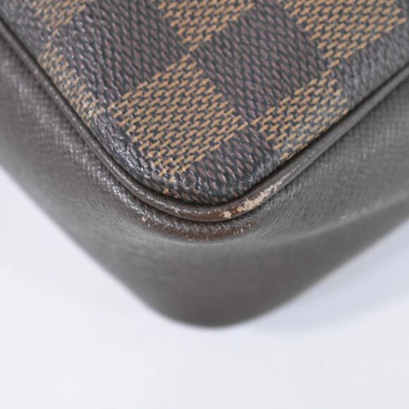 Louis Vuitton Trousse Makeup N51982 Damier Ebene Canvas Pouch Handbag - Picture 4 of 11